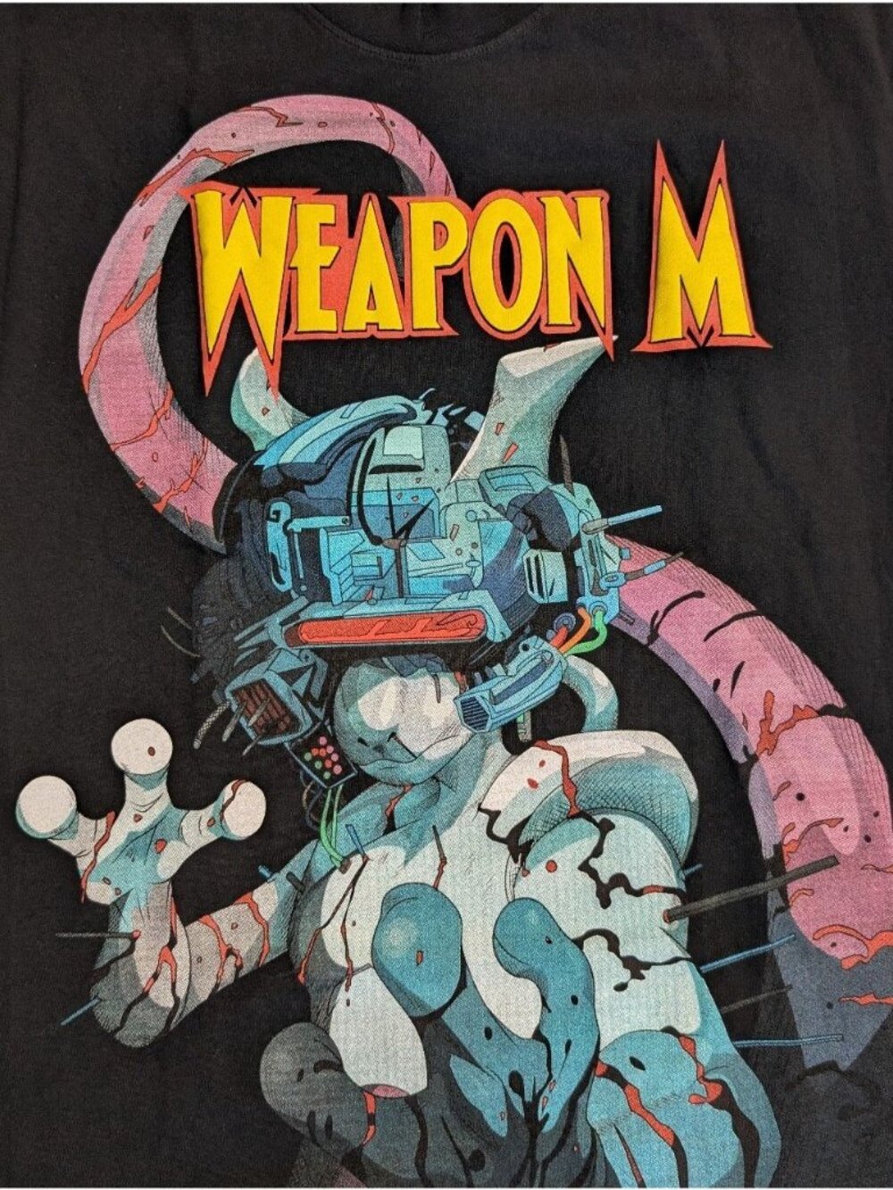 Deadstockluis Mewtwo Weapon M Pokémon Black T-shirt Size Large - Picture 3 of 8